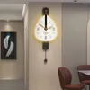 Wandklokken Luxe batterijontwerp Modern Mode Vintage Rustig Orologio Da Parete Moderno Woondecoratie