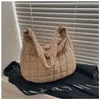 Bolsas de ombro feminino suporte diagonal espaço algodão terno crossbody moda saco grande capacidade lingerie tote