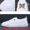 Stövlar kvinnor vita broderi skor 2021 ny ankomst mode casual plattform lägenheter andas komfort skateboard vulkaniserade sneakers