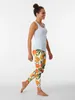 Pantalones activos GO MANGO diseño de frutas Leggings Push Up Leggins mujer deportes para gimnasio para mujer