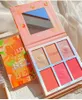 Hudamoji Face Make Up Kit 6Color Blush Contour Highlight in 1 Make Up Palette Kawaii Makeup set cosmetics 240314