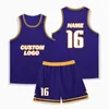 Benutzerdefinierte Männer Blank Basketball Jersey Set Jugend Klassische Basketball Uniform Mesh Amerikanische Größe Basketball Kurzarm Shirt 246 240315