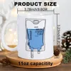 Mugs 1pc 11oz Funny Coffee Mug IV Bag Nursing Student Tears Ceramics Cup For Medical Pharmacist Sarcastic Gifts Drinkware