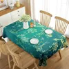 Table Cloth Flower Tablecloth Beautiful Rectangular Tabletop Set Restaurant Banquet Kitchen Outdoor Picnic Wedding Decoration