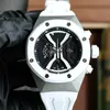 Motre be luxe montre de luxe hommes montres étanche 44X18mm os japonais multifonctionnel os mouvement à quartz boîtier en acier montres Relojes 01