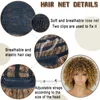 Perruque blonde courte bouclée pour femmes noires Afro crépus perruque bouclée avec frange synthétique naturel sans colle Ombre brun blond Cosplay perruque 240305