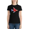 Damespolo's SWA Vogel T-shirt Korte mouw T-shirt Koreaanse mode Zwarte T-shirts voor dames