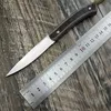 Biwa 2382 Halsmesser mit feststehender Klinge, 8Cr13MoV-Klinge, Satin-Drop-Point-G10-Griffe, taktisches gerades Messer, Outdoor-Schneidewerkzeug mit thermoplastischer Scheide 7096 7097 7471