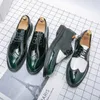 HBP Non-Brand Schnürschuhe mit spitzer Zehenpartie, Hochzeit, formell, beste Brogue-Schuhe, modische Herren-Kleiderschuhe, Oxford