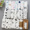 2024 Dekens Mousseline Deken Katoenen Baby Die Doeken 120 120 Cm Zachte Geboren Bad Gaas Baby Kids Wrap Sleepsack Kinderwagen cover Beste Kwaliteit