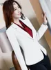 Letnia jesień szykowny i elegancki blezer dla kobiet w odzieży odzieży wierzchniej swobodny szczupły koreański kurtka damska żeński garnitur Fashion Płaszcz 240306