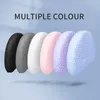 Summer Pure Color Particle Swimming Cap High Elastic Silicone Waterproof Ears Protection Swim Pool Hat For Män Kvinnor Vuxna 240304
