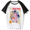 Camisetas femininas Puella Magi Madoka Magica Camisetas Mulheres Verão Y2K Japonês Tee Feminino Streetwear Roupas Gráficas