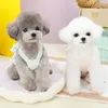 Hundkläder 2024 Pet Cat Clothes Dress Yorkshire Terrier Pomeranian Shih Tzu Maltese Poodle Bichon Schnauzer kläder