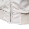 アイオペソンソリッドカラー野球ジャケットメンカジュアルスタンドカラースタンドカラーボンバーメンズジャケット秋の高品質のスリムフィットジャケット男性240305