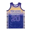 High School Basketball Ben Simmons Jersey 20 Montverde Academy Marble Shirt Team Color Purple Moive HipHop College Stitched University Pullover Uniform Men Sale