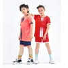 Maillots de football pour enfants adultes Hommes Personnaliser Uniformes de football Chemise Futsal Sportswear Kit Survêtement de formation Costume de sport pour enfants y240315