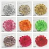 Haarschmuck 10 Stück 2,5" glänzende Blumen für Prinzessin Baby Mädchen Hemden Kleidung Kleid Nähen Dekorativ