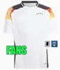 2024 MUSIALA 10 Duitsland voetbalshirts HAVERTZ KIMMICH 24 25 KROOS GNABRY WERNER DRAXLER REUS MULLER GOTZE Heren- en kindertenue Fans Spelerversie voetbalshirt uniform