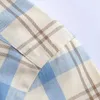 Chemises habillées pour hommes Hommes Contraste Plaid À Carreaux Chemise À Manches Longues Sans Poche Coton Casual Standard Fit Boutonné Élégant Formel