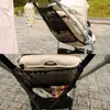 Barnvagnsdelar Baby Mesh For Seat Pocket Multifunktionellt vagn Pram Trolley Net Bag Accessori