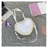 Shoulder Bags Women Fashion Transparent Bag Love Heart Shaped Pvc Clear Lady Girls Underarm Casual Travel Handbag Messenger