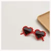 Accessoires pour cheveux, lunettes de soleil assorties avec tout, jolies lunettes d'extérieur pour enfants, lunettes de soleil pour femmes, forme Concave Vintage