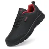 Mannen Loopschoenen Leer Waterdichte Atletische Sneakers Slijtvast Wandelen Sport Zapatillas Deportivos Hombre 240306