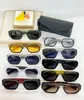 Kadın Güneş Gözlüğü Kadınlar Erkekler Güneş Gözlükleri Erkek Moda Stili Gözleri Koruyor UV400 lensi rastgele kutu ve kasa 01WS ile