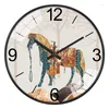 Horloges murales Intérieur Montre américaine Salon Art Luxe Vintage Chambres Simple Creative Relogio De Parede Décor