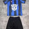 23 24 25 International Soccer Jerseys LAUTARO BARELLA Kid Kit Maillot de FRATTESI FINAL Milans Football Shirt Enfant Formation LAUTARO 115 Ans Anniversaire Spécial