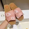 Chinelos sandálias de luxo slides planos de mula amadeir