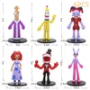 Magische Digitale Circus beeldje clown beeldje pop beeldje cartoon anime model speelgoed voor kind Cartoon figuur krankzinnige clown posse clown prop vintage clown kunst de clown