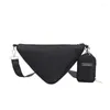Bag Luxury Triangle Shoulder Bags For Women Men Nylon Trendy Designer Handbag Ladies' Crossbody Messenger Side