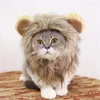 Costumes de chat accessoires de cosplay vêtements Costume Chat drôle chapeau pour animaux de compagnie pour petit grand chien tenue crinière de Lion perruque activité de fête Adorable