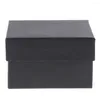Titta på lådor Fashion Square Single Storage Case med avtagbar kudde Compound Material Arvur Display för män och kvinnor