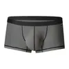 Onderbroeken Heren Boxershorts Trunks U Bolle Zakje Verbeteren Lage Taille Zweet Boxershorts Heren Ademende Boxers Hombre