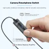 Microphones BOYA BYM1S 6m condensateur professionnel Lavalier Microphone à revers pour PC mobile iPhone Android Vlog Streaming Youtube Microphone