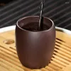 Tea Cups Yixing Zisha Cup Marked Master Chinese Original Ore Purple Grit Kungfu 160ml On Sales