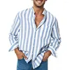 Men's Dress Shirts Casual Shirt Long Sleeve Button Down For Teens Summer Beach Wedding Spring