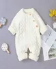 2020 Baby Rompers Long Sleeve Winter Warm Knitted Infant Kids Boys Girls Jumpsuits Toddler Sweaters Outfits Autumn Children039s4433487