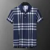 Nieuwe mode herenpoloshirt korte mouwen designer heren baas shirt luxe revers baas hoogwaardige top casual zakelijk slank passend t-shirt tops