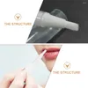 Vorratsflaschen 4 Stück Lippentönung Flüssige Foundation Spender Nagelöl Tube Behälter Glanz Ernährung Weiß Praktisch leer