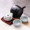 Services à thé Thé pour ensemble théière tasses bol cérémonie porcelaine services paire chinois Potx belle Gaiwan bouilloire en céramique cadeau soucoupe P