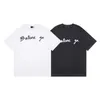 Mens T Shirt Designer T Shirty Summer Simplesolid Black Letter Printing Tshirts Para Top Białe mężczyzn koszula swobodne luźne koszulki dla kobiet