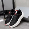 Novo espírito esportivo prax 01 tênis sapatos esportes rendas até formadores sola de borracha tecido casual conforto andando preto branco cinza EU38-46.BOX