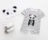 100 coton infantile bébé garçons filles 2 pièces body et chapeau Bundle tenue avec motif Animal mignon 7519122