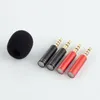 Microphones Portable Mini Microphone Micro 3.5mm Aux 4 Broches Pôle Capacité Métallique Pour Téléphone Portable Ordinateur Portable PC Enregistrement