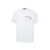 2024 Nouveaux hommes d'été décontracté imprimé créatif t-shirt respirant t-shirt coupe ajustée col rond manches courtes mâle t-shirt noir blanc t-shirts pour hommes