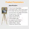 Portable Wooden Photo Booth 15.6 inch Touch Screen DSLR Photo Booth Selfie Machine for Weddings Parties Events With Flight Case